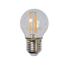 Lucide Ampoule à filament LED - Ø 4,5 x 7,4 cm - E27 - 4W dimmable - 2700K - transparent