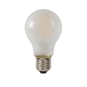 Lucide Ampoule à filament LED - 10,5 cm - E27 - 5W dimmable - 2700K - albâtre