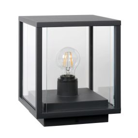 Lucide claire - lampe socle - 20 x 24,5 cm - IP54 - anthracite