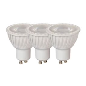 Lucide Spots LED (lot de 3) - Ø 5 x 5,3 cm - GU10 - 5W dimmable - 3000K - blanc