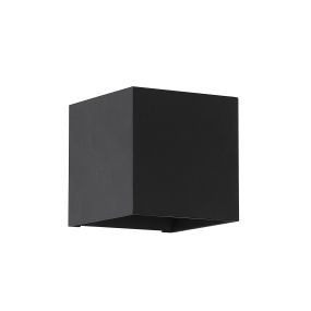 Searchlight Cube - applique murale - 9,7 x 9,7 x 9,7 cm - noir