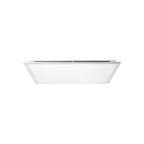 Brilliant Alissa - Panneau LED RGB avec télécommande - 59,5 x 59,5 x 5,3 cm - 42W LED dimmable incl - blanc