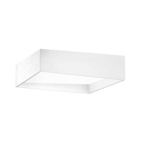 Nova Luce Bitonto - plafonnier - 40 x 40 x 13,5 cm - 36W LED incl. - blanc