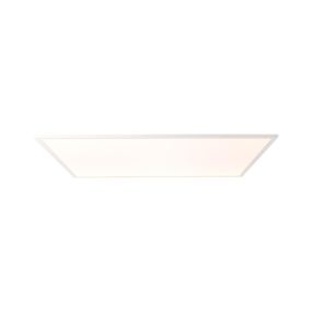 Brilliant Buffi - plafonnier - 75 x 75 x 6 cm - 45W LED incl - blanc