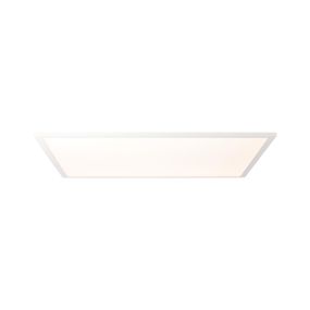 Brilliant Buffi - plafonnier - 59,5 x 59,5 x 5 cm - 40W LED incl - blanc