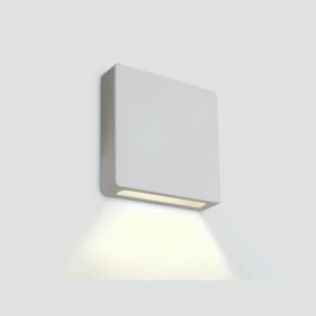 ONE Light Dark Light Step Series - applique encastrée - 5 x 4 x 5 cm - 2W LED dimmable incl. - IP65 - blanc