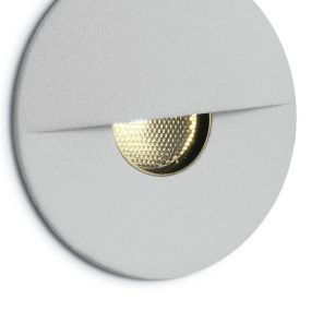 ONE Light Indoor/Outdoor Decorative Wall Recessed - applique murale encastrée - Ø 4,2 x 3,7 cm - 1W dimmable LED incl. - IP65 - blanc