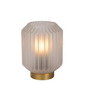 Lucide Sueno - lampe à poser - Ø 12,5 x 17 cm - blanc