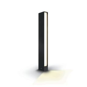 ONE Light LED Garden Path Lights - poteau de jardin - 10 x 5 x 60 cm - 8W LED incl. - IP54 - anthracite