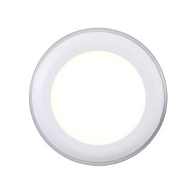 Nordlux Elkton 8 - spot encastré - Ø 82 mm, Ø 65 mm encastré - fonction Moodmaker à 3 niveaux - LED 5,5W dimmable incl. - blanc