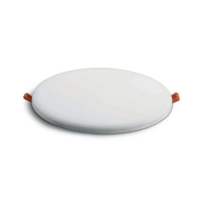 ONE Light Frameless IP65 Range - plafonnier encastré extérieur - Ø 21,5 x 2,2 cm - 30W LED incl - IP65 - blanc - couleur de lumière blanche