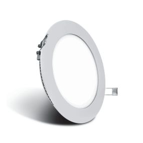 ONE Light Round Recessed Panels - spots encastrés - Ø 22,3 x 2,2 cm - 18W LED incl. - IP40 - blanc - couleur de lumière blanche