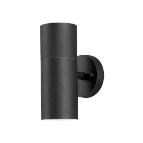 Konstsmide Modena Up&Down Big - applique murale inclinable - 13 x 19,5 x 7,5 cm - IP44 - noir