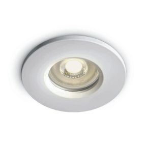 ONE Light Gamme Salle de Bains - spot encastré - Ø 84 mm, Ø 68 mm encastré - IP65 - blanc