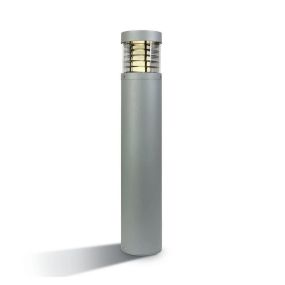 ONE Light LED Bollards Range - lampe de jardin - Ø 12 x 85 cm - 15W LED incl. - IP54 - gris