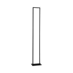 Nova Luce Wenna - lampadaire - 26 x 16 x 153 cm - 36W LED incl - noir mat