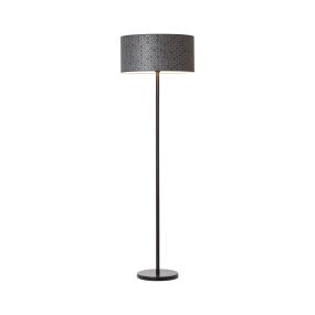 Brilliant Galance - lampadaire - 164,5 cm - noir