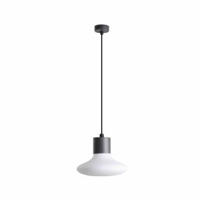 Faro Blub's - lampe suspendue - Ø 26 x 155 cm - IP44 - gris foncé