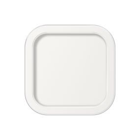 ETH Loïs - plafonniers - 20 x 20 x 5 cm - 3 niveaux de gradation - 15W LED incl. - IP44 - blanc