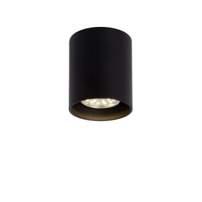 Lucide Bodi round - spot en saillie - Ø 8 x 9,5 cm - noir