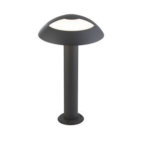 Searchlight Mushroom - lampe de jardin - Ø 17 x 45 cm - 15W LED incl. - IP44 - gris foncé