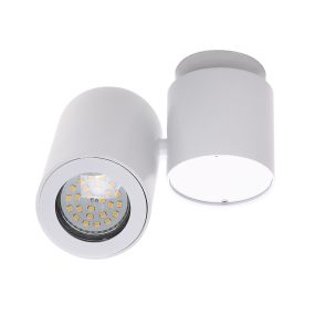 Maxlight Barro - spot en saillie 1L - 15 cm - blanc