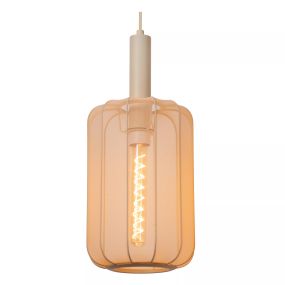 Lucide Corina - lampe suspendue 3L - 90 x 22 x 185 cm - beige