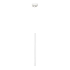 Emibig Selter - lampe suspendue - 8 x 8 x 120 cm - blanc