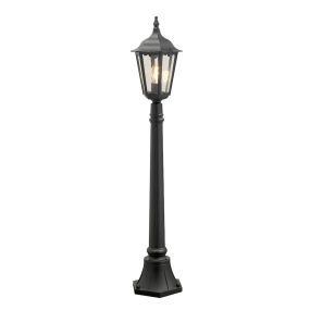 Konstsmide Firenze - lampadaire - Ø 23,5 x 120 cm - IP43 - noir