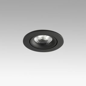 Faro Nais Orientable - spot à encastrer - Ø 70 mm, Ø 76 mm à encastrer - 7W LED incl. - noir mat