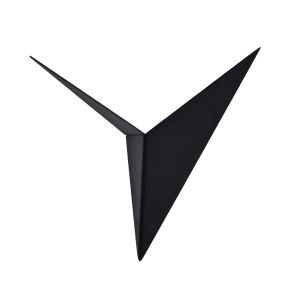 VK Lighting Asteri - applique murale - 24,5 x 7,5 x 20,5 cm - 3W LED inclus - noir