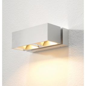 Artdelight BfeldII - Applique d'extérieur - 18 x 11 x 6 cm - 4 x 3W LED incl. - IP54 - aluminium