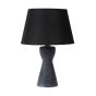 Lucide Tura - lampe à poser - 32 cm - noir