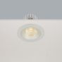 Artdelight Venice 2108 - spot encastré - Ø 80 mm, Ø 68 mm encastré - 8W LED dimmable incl - IP44 - blanc