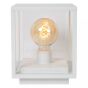 Lucide Claire - lampe sur pied - 20 x 20 x 24,5 cm - IP54 - blanc