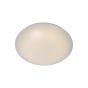 Lucide Bianca-LED - plafonnier de salle de bain - Ø 31 x 11 cm - 3 niveaux de gradation - 12W LED incl. - IP21 - opale