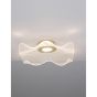 Nova Luce Siderno - plafonnier - 50 x 50 x 20 cm - 31W LED incl. - or