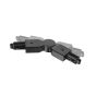 Nordlux Link Connect Turnable - accessoires pour rails - 12 x 3,5 x 1,8 cm - noir