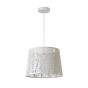 Lucide Garell - lampe suspendue - Ø 35 cm, 155 cm - blanc