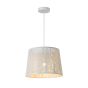 Lucide Garell - lampe suspendue - Ø 35 cm, 155 cm - blanc