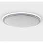 Nordlux Theros - plafonnier - Ø 35 x 5 cm - fonction Moodmaker à 3 niveaux - 15W LED incl. - IP44 - chrome