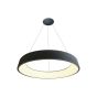 ONE Light LED Suspension Rings - lampe suspendue - Ø 60 x 10,8 cm - 42W LED incl. - anthracite