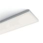 ONE Light LED Aluminium Panel - plafonnier - 120 x 30 x 4 cm - 40W LED incl. - IP40 - blanc - couleur de lumière blanc chaud