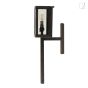 Authentage Vitrine Petite Torch - applique d'extérieur - 7,5 x 15 x 37,5 cm - IP43 - bronze