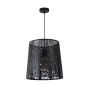 Lucide Garell - lampe suspendue - Ø 35 x 165 cm - noir