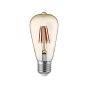 Searchlight Lampe LED - Ø 6 x 13 cm - E27 - 6W dimmable (lot de 5) - 2700K - transparent