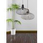 Lucide Manuela - lampe suspendue - Ø 50 x 170 cm - noir