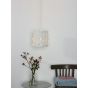 Lucide Marguerite I - lampe suspendue - Ø 25,5 x 130 cm - blanc