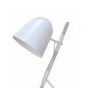 Artdelight Sensa - lampe à poser - 26 x 54 cm - blanc et brun clair