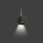 Faro Olan - applique murale - 14,5 x 14 x 10,5 cm - 6W LED incl. - IP65 - gris foncé